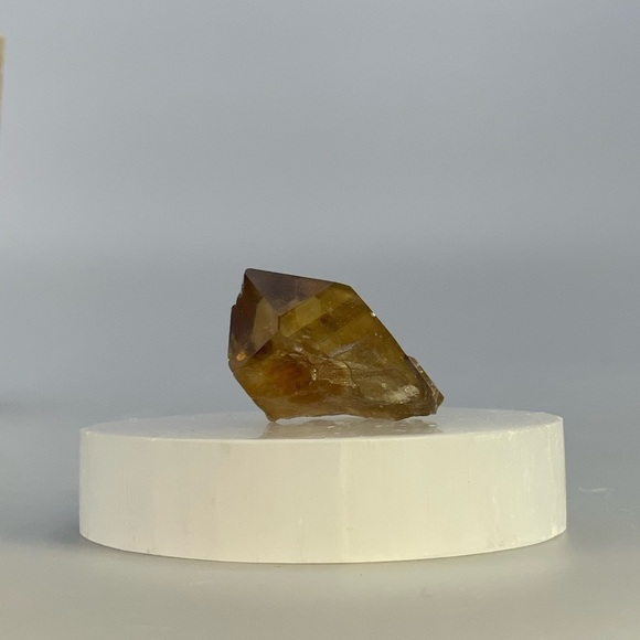 Interiors in Balance Other - Natural Citrine Point, Untreated Citrine, Rare Crystal, From African Congo (E)